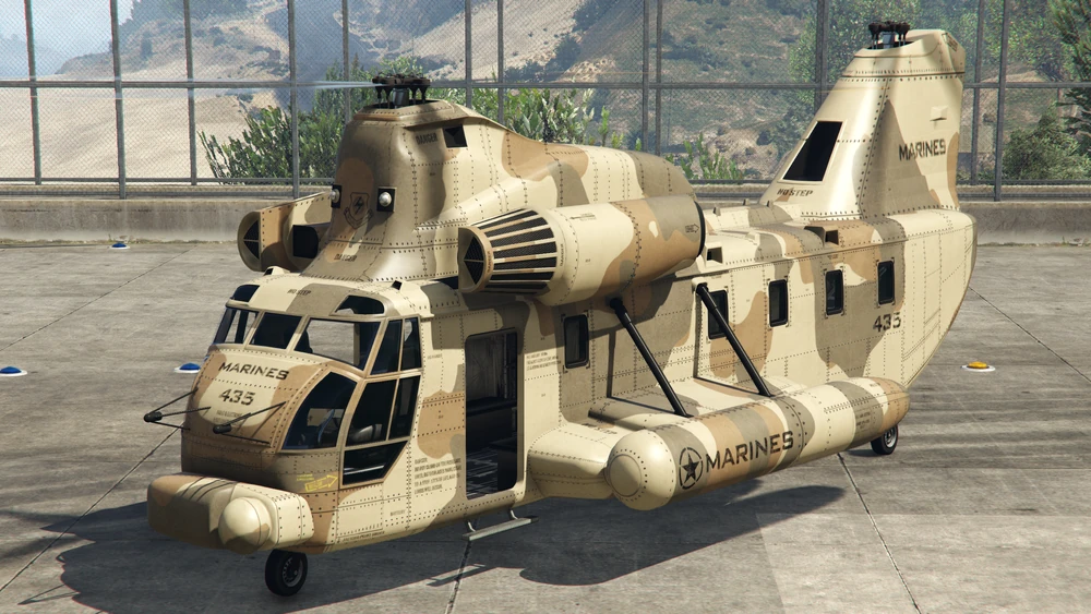 GTA 运兵直升机(Cargobob) 原型 - GTA载具之家 - GTA载具之家