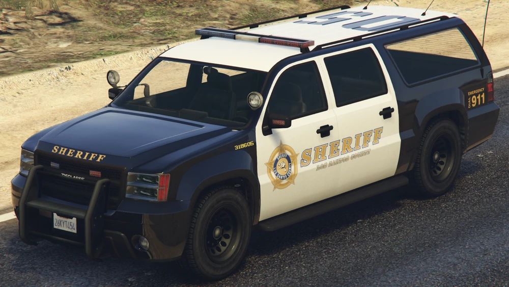 GTA 警用SUV/警長運動休旅車(Sheriff SUV) 原型 - GTA载具之家 - GTA载具之家