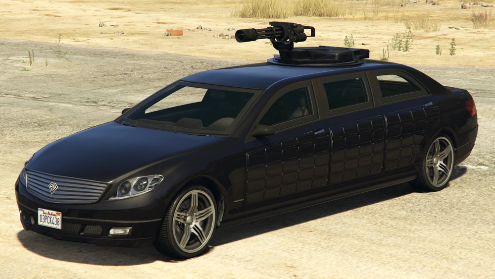 GTA 武装礼车(Turreted Limo) 原型 - GTA载具之家 - GTA载具之家